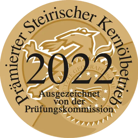 Prämierter Steirischer Kernölbetrieb 2022